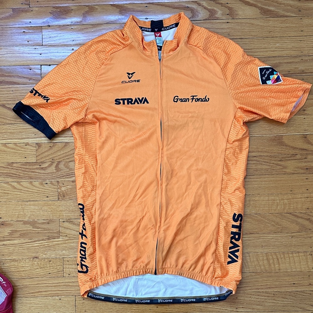 Men's Cycling Jersey Set - Strava/Cuore and Voler - Picture 2 of 10